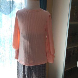 NWT 2pc paper bag  waist plaid  pants and puff sleeve top back to school outfit